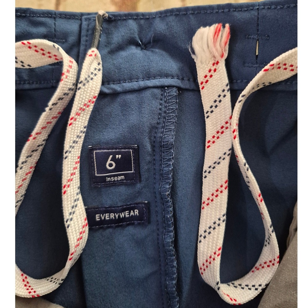 Chubbies Everywear Shorts Mens Medium Navy Blue 6 Inch Inseam Stretch Golf - Picture 4 of 6